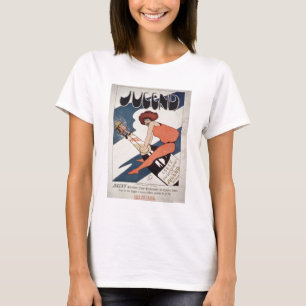Camiseta Publicidad poster 'Jugend, ilustrada Weekly Mag
