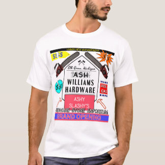 Camiseta Publicidad sobre el empleo de hardware de Ashy Sla