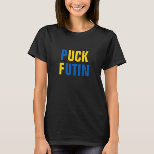Camiseta Puck Futin Ucrania apoya a mujeres ucranianas