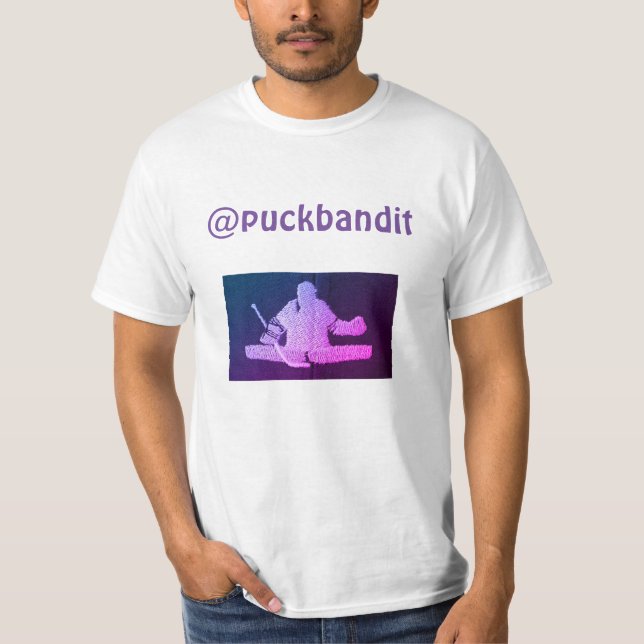 Camiseta Puckbandit (fiesta en la parte trasera) (Anverso)