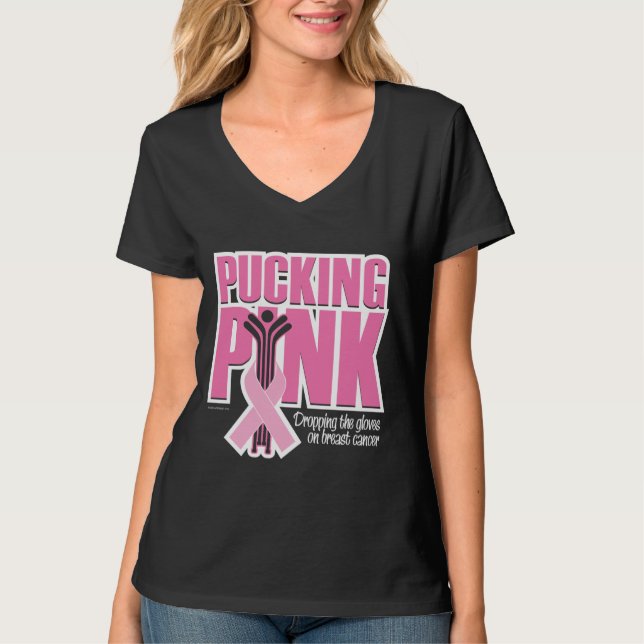 Camiseta Pucking Pink (Hockey) (Anverso)