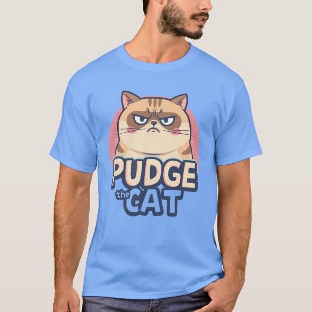 Camiseta Pudge el gato (Anverso)
