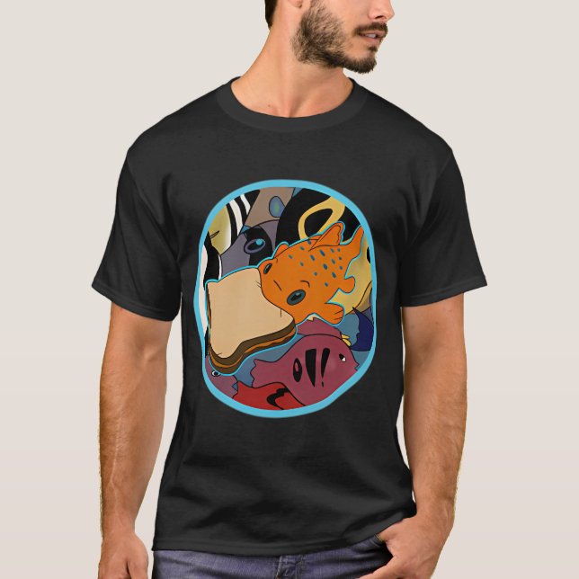 Camiseta Pudge el Pez (Anverso)