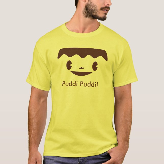 Camiseta ¡Pudín de Giga, Puddi Puddi! (Anverso)