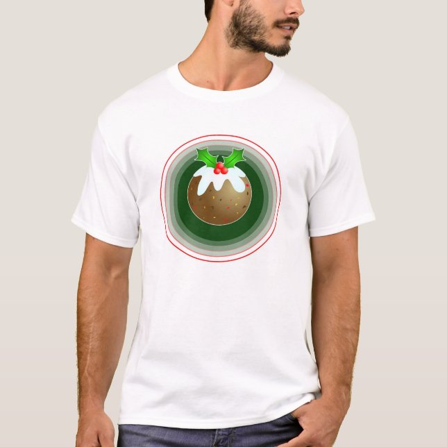 Camiseta Pudín del navidad (Anverso)