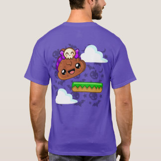Camiseta Pudín y Calavera Adorable con Estampado en la Part