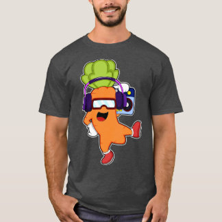 Camiseta pudrirse en Música con audífono