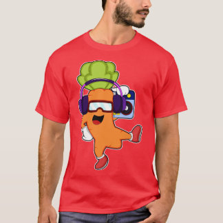 Camiseta pudrirse en Música con audífono