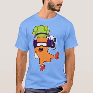 Camiseta pudrirse en Música con audífono