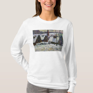 Camiseta Pueblo bretón debajo de la nieve, 1894