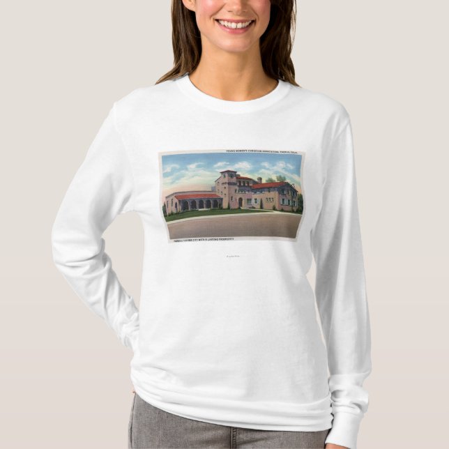 Camiseta Pueblo, Colorado - mujeres jovenes cristianas (Anverso)