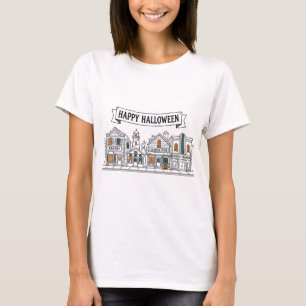 Camiseta Pueblo Costero Halloween
