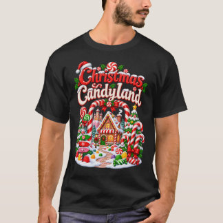 Camiseta Pueblo de Caramelos de Navidad Candyland