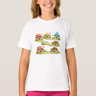 Camiseta Pueblo de Hongos Pequeños