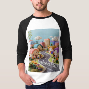 Camiseta Pueblo de lana 
