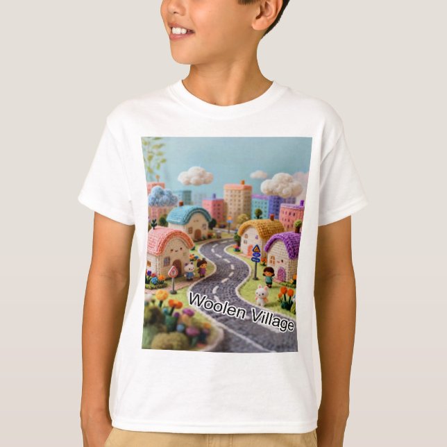 Camiseta Pueblo de lana  (Anverso)