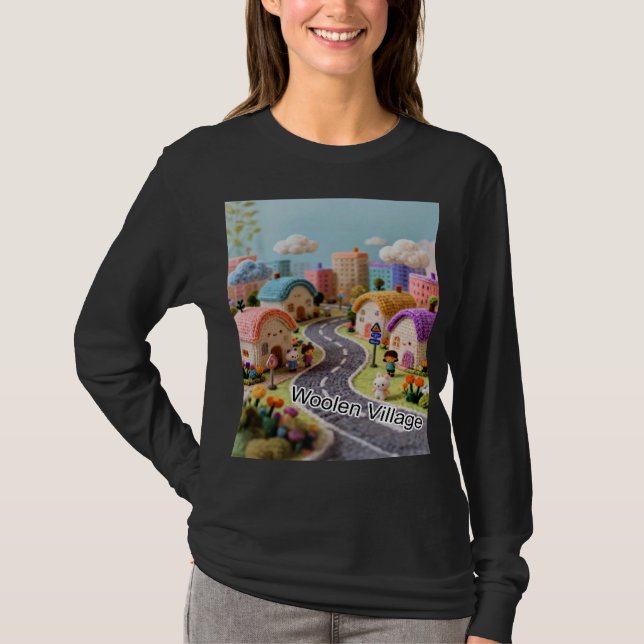 Camiseta Pueblo de lana  (Anverso)