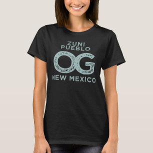 Camiseta Pueblo de Zuni Nuevo México muestra tu hogar origi