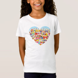Camiseta Pueblo del corazón feliz