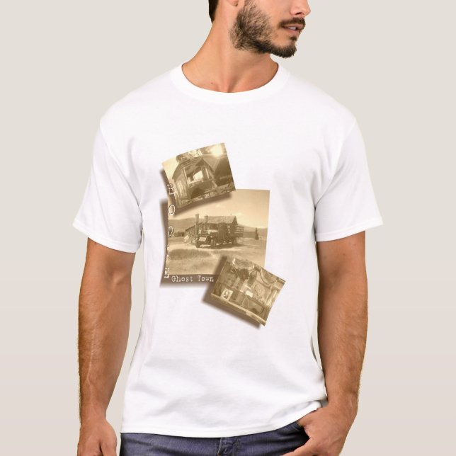 Camiseta Pueblo fantasma de Bodie (Anverso)