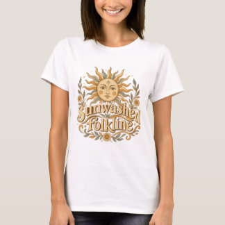 Camiseta Pueblo Lavado por el Sol Vintage Celestial Sol y B