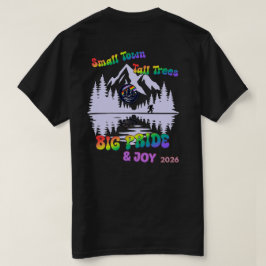 Camiseta Pueblo Pequeño, Árboles Altos, Orgullo y