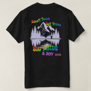 Camiseta Pueblo Pequeño, Árboles Altos, Orgullo y 