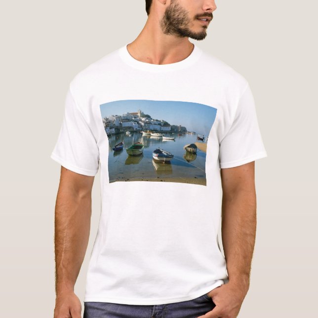Camiseta Pueblo pesquero de Ferragudo, Algarve, Portugal (Anverso)