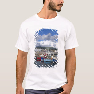 Camiseta Pueblo y puerto, Dingle, condado de Kerry,