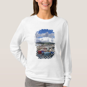 Camiseta Pueblo y puerto, Dingle, condado de Kerry,
