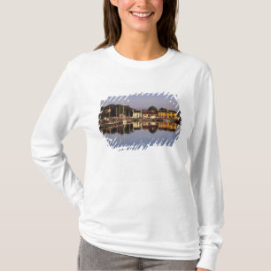 Camiseta Pueblo y puerto, Kinvarra, condado de Galway,