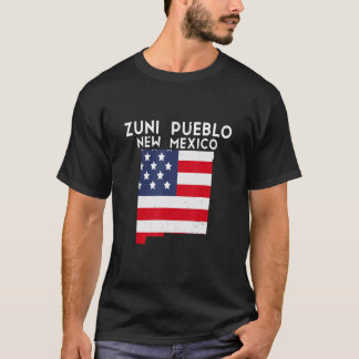 Camiseta Pueblo Zuni Estado EE. UU. América Viaje Nuevo Mex