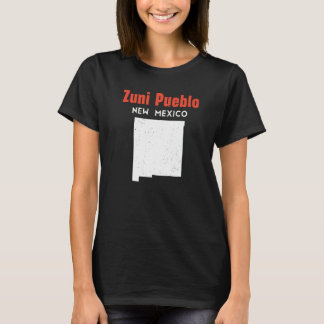 Camiseta Pueblo Zuni Estado Usa América Viaje Nuevo Mexican