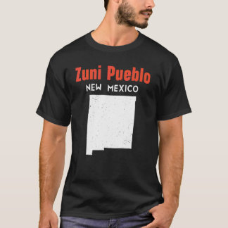 Camiseta Pueblo Zuni Estado Usa América Viaje Nuevo Mexican