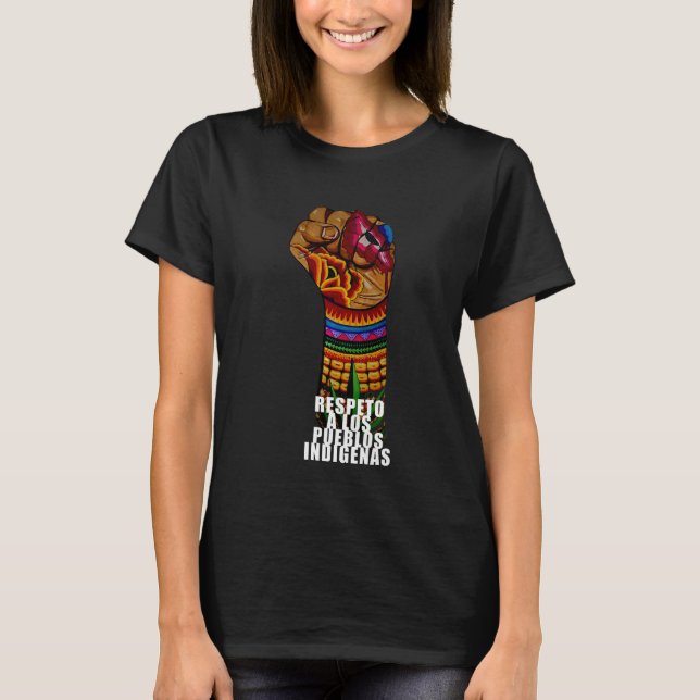 Camiseta pueblos indigenas (Anverso)