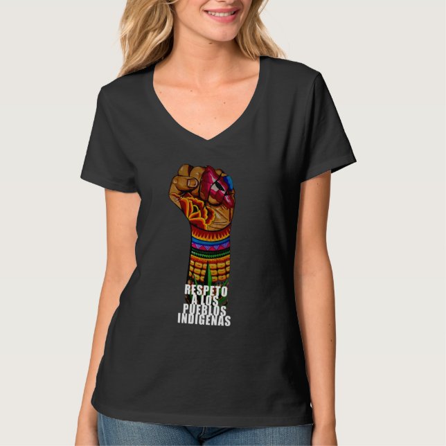 Camiseta pueblos indigenas (Anverso)