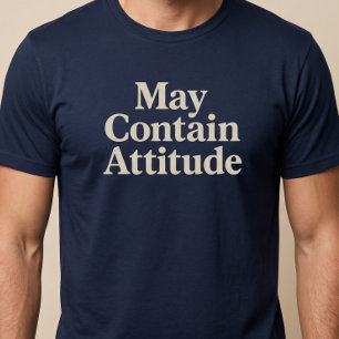 Camiseta Puede Contener Actitud