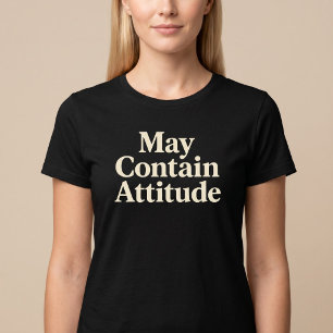 Camiseta Puede Contener Actitud