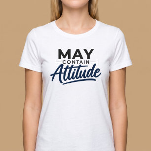 Camiseta Puede Contener Actitud