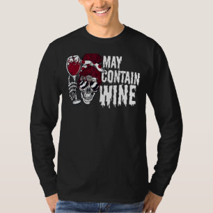 Camiseta Puede contener bebidas alcohólicas