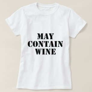 Camiseta Puede contener el vino