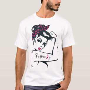 Camiseta Puede curar a Rosie Riveter, una sobreviviente de 