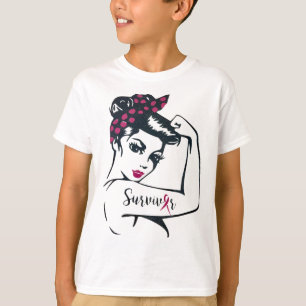 Camiseta Puede curar a Rosie Riveter, una sobreviviente de 