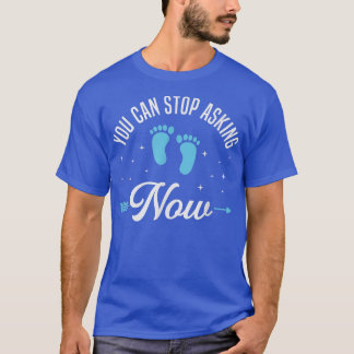 Camiseta Puede dejar de pedir Invitación de embarazo para G