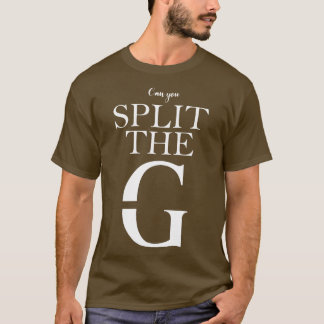 Camiseta ¿Puede dividir el G