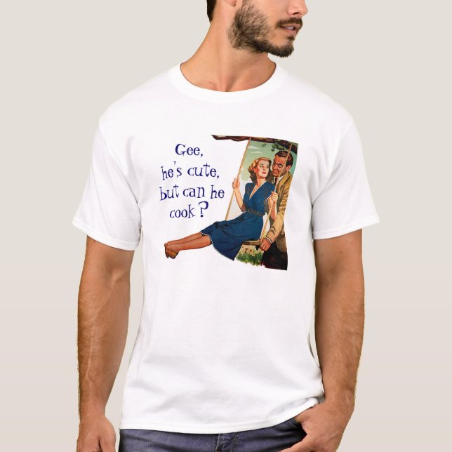 Camiseta Puede él cocina (Anverso)