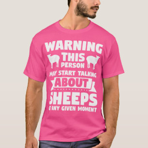 Camiseta Puede empezar a hablar de ovejas