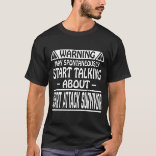 Camiseta Puede Empezar a Hablar Espontáneamente Sobre Ataqu