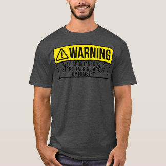 Camiseta Puede empezar a hablar espontáneamente sobre la op