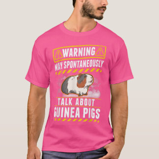 Camiseta Puede hablar espontáneamente de los cerdos de Guin